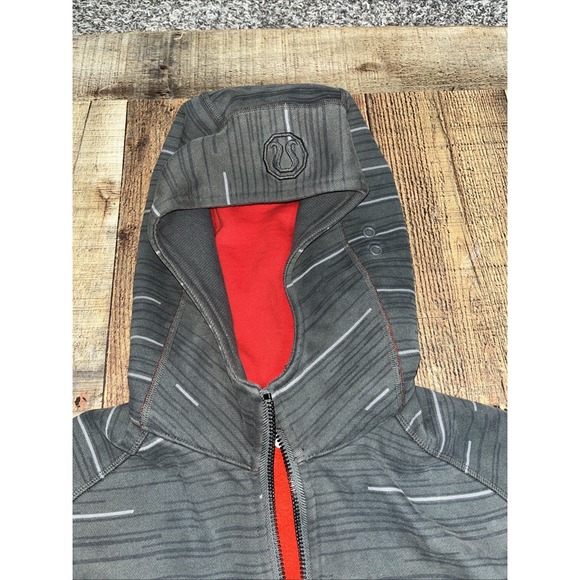 Men's Lululemon Hooded Zipper Sweater Sz L (1977) - Picture 3 of 12